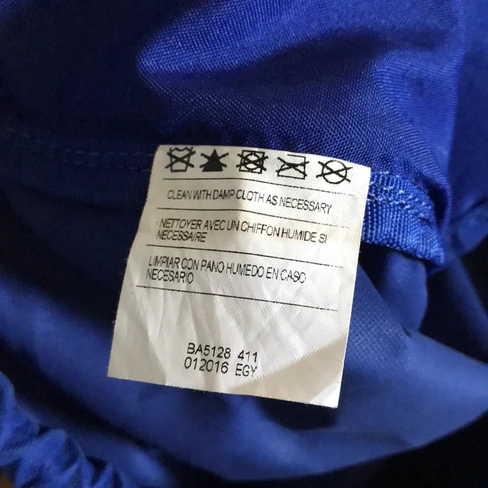 Nike‎ Men's Blue Drawstring Gym Sack